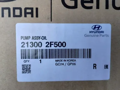 Original Hyundai Ölpumpe Nr.: 213002F500