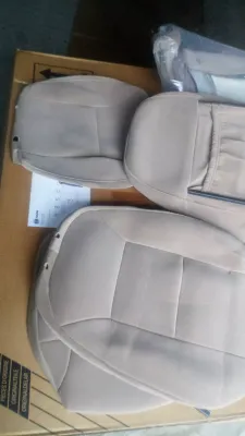 SAAB 9-5 Limousine Original Sitzbezug Plüsch Set Beige