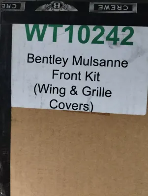 ORIGINAL BENTLEY MULSANNE FRONTSCHUTZSATZ NR: WT10242