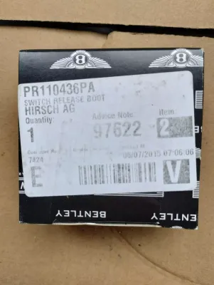 ORIGINAL BENTLEY SCHALTER ENTRIEGELUNGSMANSCHETTE 1 STÜCK NR: PR110436PA