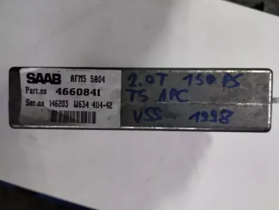 Saab 9000 Motorsteuergerät, ECU Nr:4660841 AFM5 5A04