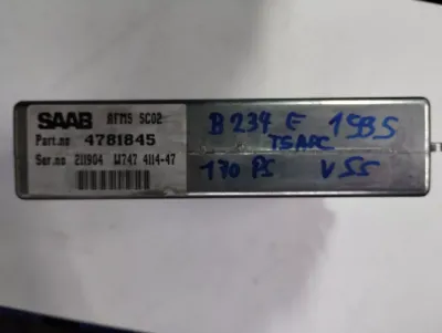 Saab 9000 Motorsteuergerät, ECU Nr:4781845