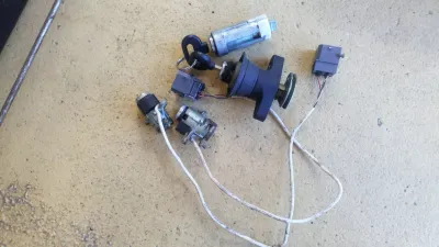 Saab 9000, 2St. Schlüssel Schließzylinder Tür, Kofferraum Zündschloss Bj1995-98