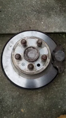 Saab 900NG, 9-3 Bremsscheibenbelag Radlager, Bremssattel komplett links