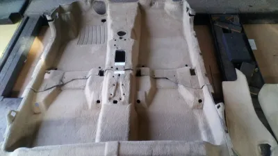 Peugeot 607 Fußmatten Teppich, beige Jahr:2006