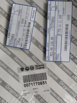 Original FIAT DICHTUNGEN FÜR VENTILE Nr.: 71770851