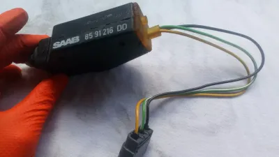 Saab 900, 9000 Zentralverriegelung Stellmotor Teil Nr:8591216