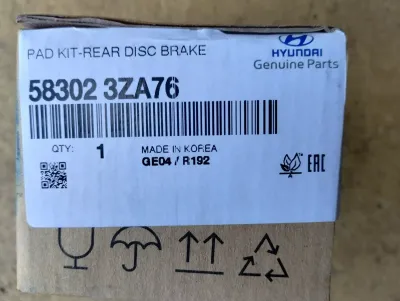 HYUNDAI original Bremsbelagsatz-Hintere Scheibenbremse. Nr: 583023ZA76