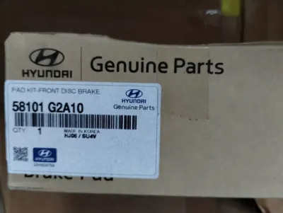 HYUNDAI Original Bremsbelag-Satz-Vorderrad-Scheibenbremse Nr.: 58101G2A10
