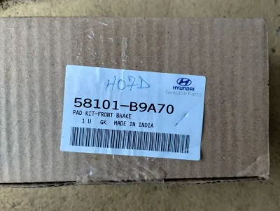 HYUNDAI Original Bremsbelag-Satz-Vorderradbremse Nr.: 58101B9A70