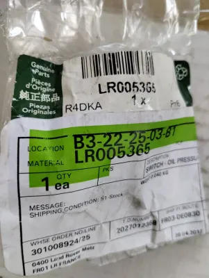 Jaguar, Land Rover, original Öldrucksensor Nr.: LR005365