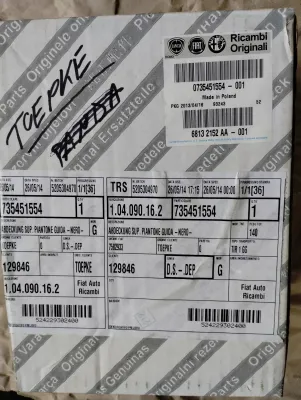 Original Fiat, Lancia, Alfa Romeo, Plattenschutz Nr.: 735451554