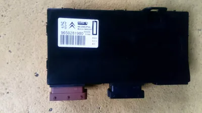 Peugeot 607 Sitzsteuergerät Teilenummer: 9650281980