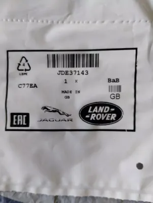 Jaguar, Land Rover, Originaldichtung 6 Stück Nr: JDE37143