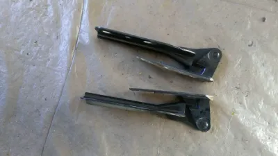 Saab 900NG, 9-3 Haubenscharnier links, rechts, schwarz Bj. 1994-2003