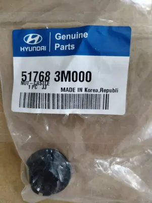 Original Hyundai, Lenkersicherungsmutter 2 Stück Nr: 517683M000
