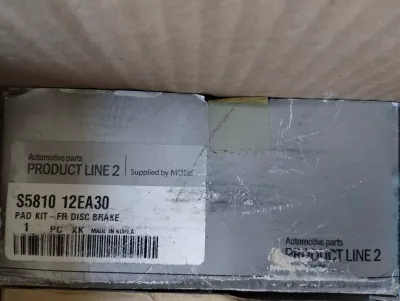 Mobis original Hyundai, Kia Bremsbelagsatz vorne Nr: S581012EA30