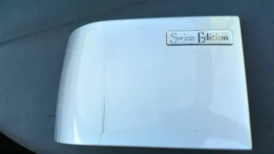 SAAB 9000 CS Eckverkleidung links Farbe silber Teile-Nr.:4295119