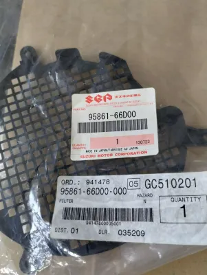 Original Suzuki, Filter Nr.: 95861-66D00