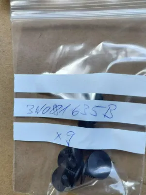 ORIGINAL BENTLEY CLIP 9 PCS Nr.: 3W0881635B