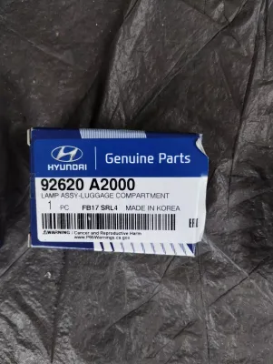 HYUNDAI Original LAMPENBESTÜCKUNG-KOMPASSAGE Nr. : 92620A2000
