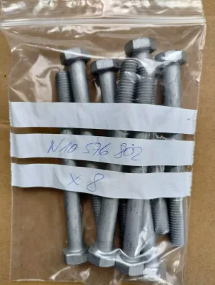 NEUE ORIGINAL-VW-GRUPPEN-TEILE, HEXAGON-BOLT 8 STÜCK Nr.: N10576802