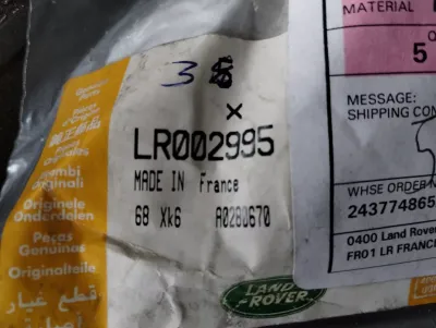 Original Jaguar, Land Rover, Bolzen 3 Stück Nr.: LR002995