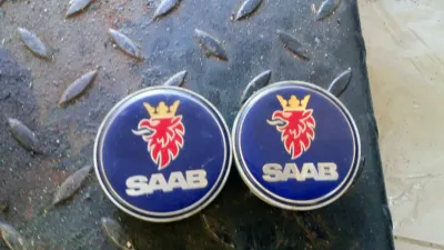 SAAB Radkappen 2 Stück Teil Nr:12775052