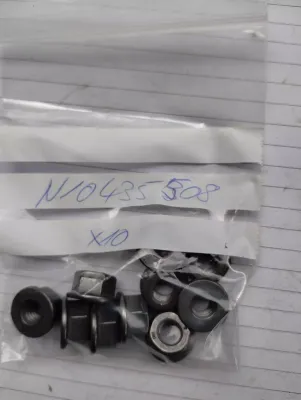ECHTE VW KONZERNTEILE, MUTTER M8 SELBSTHALTENDE 10 STÜCK Nr: N10435508