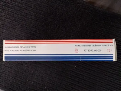 Suzuki original Luftfilter NR: 13780-73J00-000