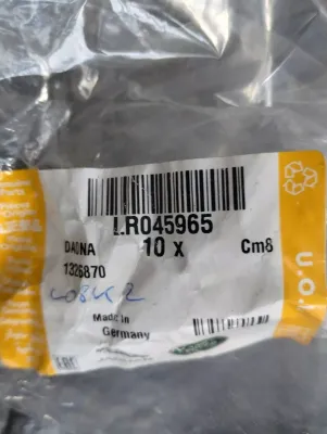Original Jaguar, Land Rover, Schraube 3 Stk. Nr: LR045965