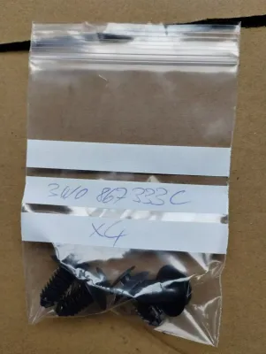 ORIGINAL BENTLEY CLIP 4 PCS Nr.: 3W0867333C
