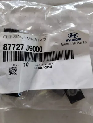 Original Hyundai, CLIP. 10 Stück Nr: 87727J9000