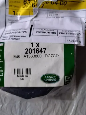 Jaguar, Land Rover, Original Filter. Nr : 201647LR