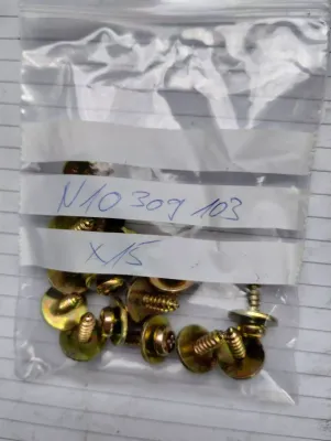 ORIGINAL VW KONZERNTEILE, OVALER KOPF SELBSTSCHNEIDEND SCHRAUBE. 15 PCS No: N10309103