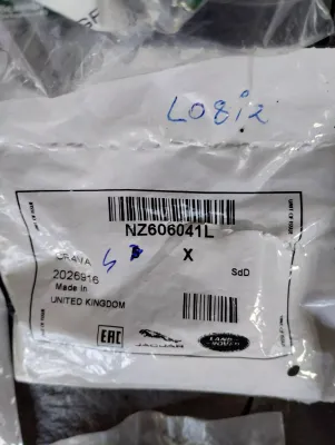 Original Jaguar, Land Rover, Mutter 4 Stück Nr.: NZ606041L