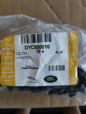 Original Jaguar, Land Rover, Isolatorclip 10 Stück Nr: DYC500010