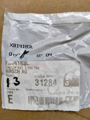 ORIGINAL BENTLEY CIRCLIP BREMSPUMPE 3 STÜCK NR: XB14183L