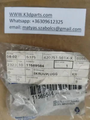 Original Saab 9-3, 9-4, 9-5 Motor-Expansionsstopfen Teilenummer: 11569584