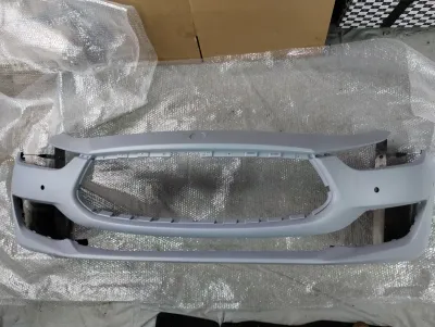 Genuine Maserati Ghibli front bumper. Part number 6730078185.
