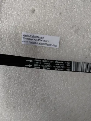 Genuine Maserati Compressor Drive Belt. Part number 239616