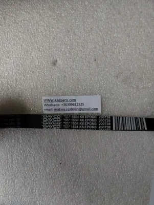 Genuine Maserati Compressor Drive Belt. Part number 200738.