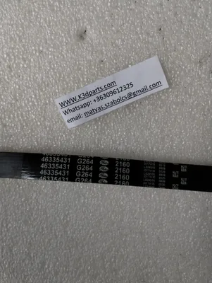 Genuine Maserati Auxiliary Drive Belt. Part number 46335431.
