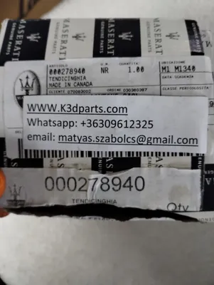 Genuine Maserati BELT TENSIONER. Part Number: 278940