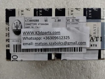 Genuine Maserati CABLE CONNECTOR. Part number 673004800.