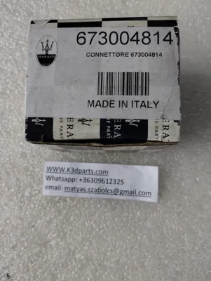 Genuine Maserati CABLE CONNECTOR. Part number 673004814.