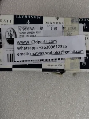 Geniunie Maserat REAR LAMBDA SENSOR. Part number 670031348