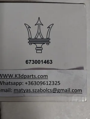 Genuine Maserati fuel filter. Part number 673001463