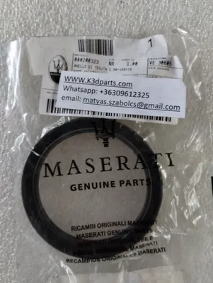 Genuine Maserati REAR MAIN OIL SEALING RING. Part number 200323
