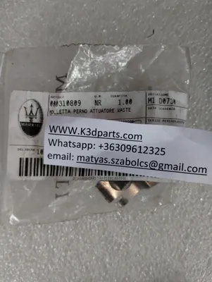Genuine Maserati LH WASTE GATE CLIP. Part number 310809.